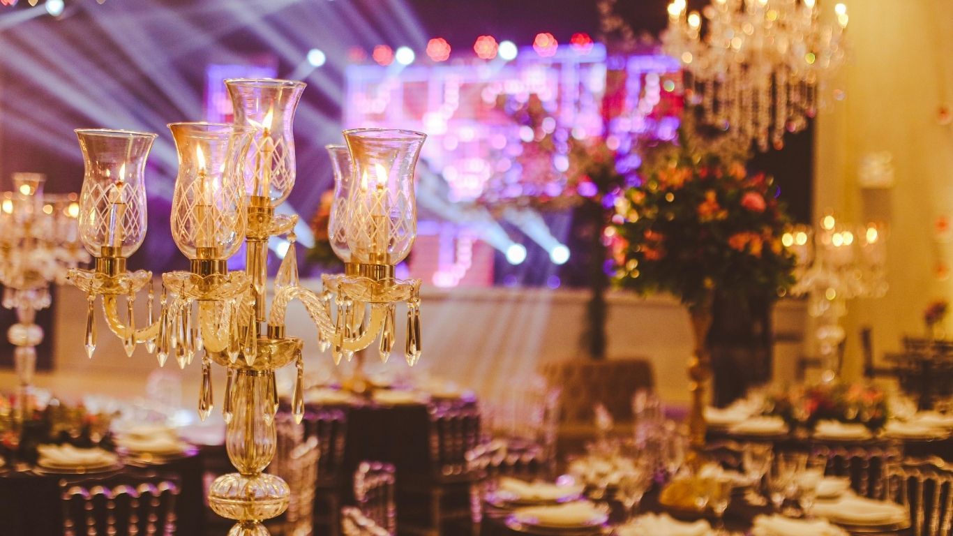 Reception lighting